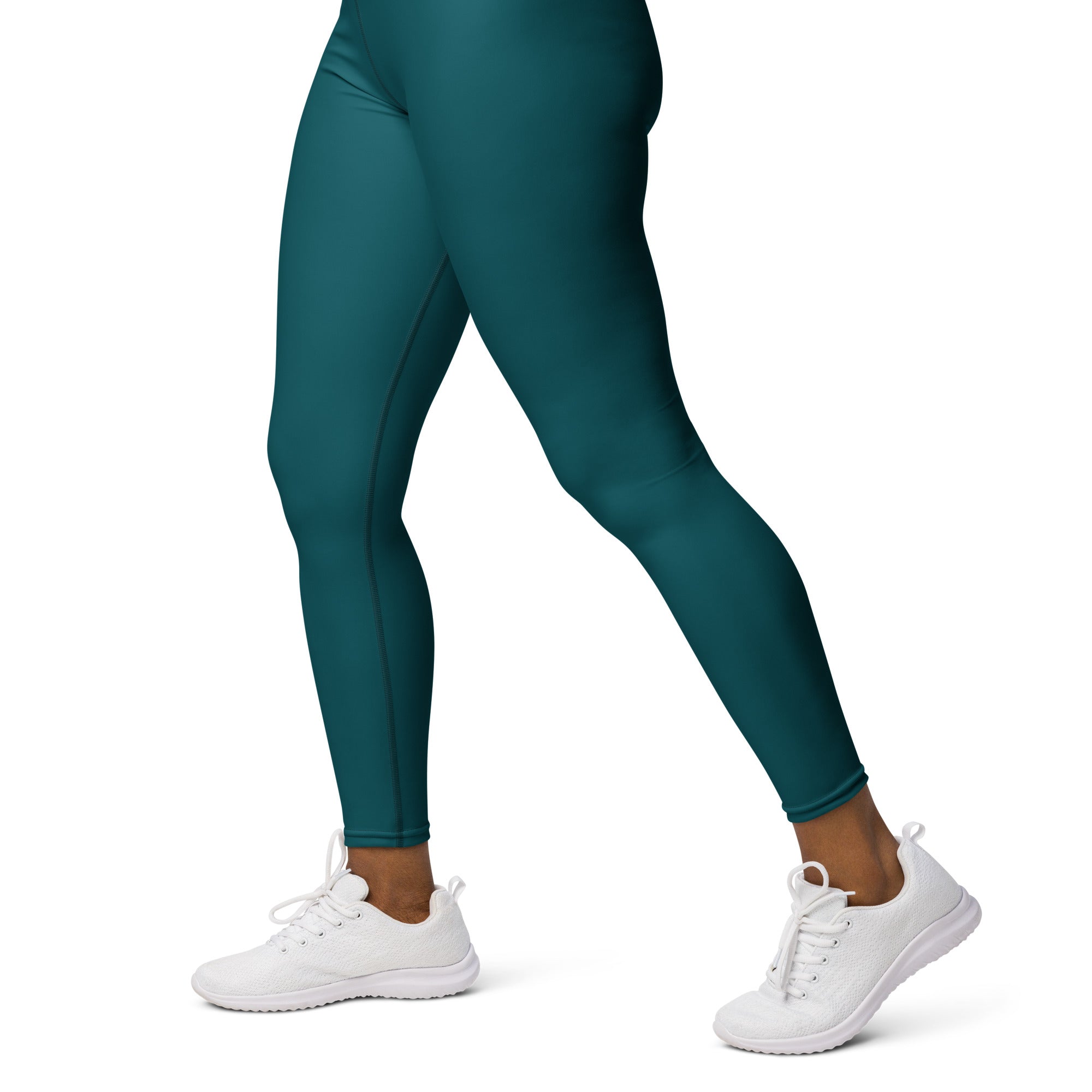 Petrol Blue Yoga Leggings with Pocket
