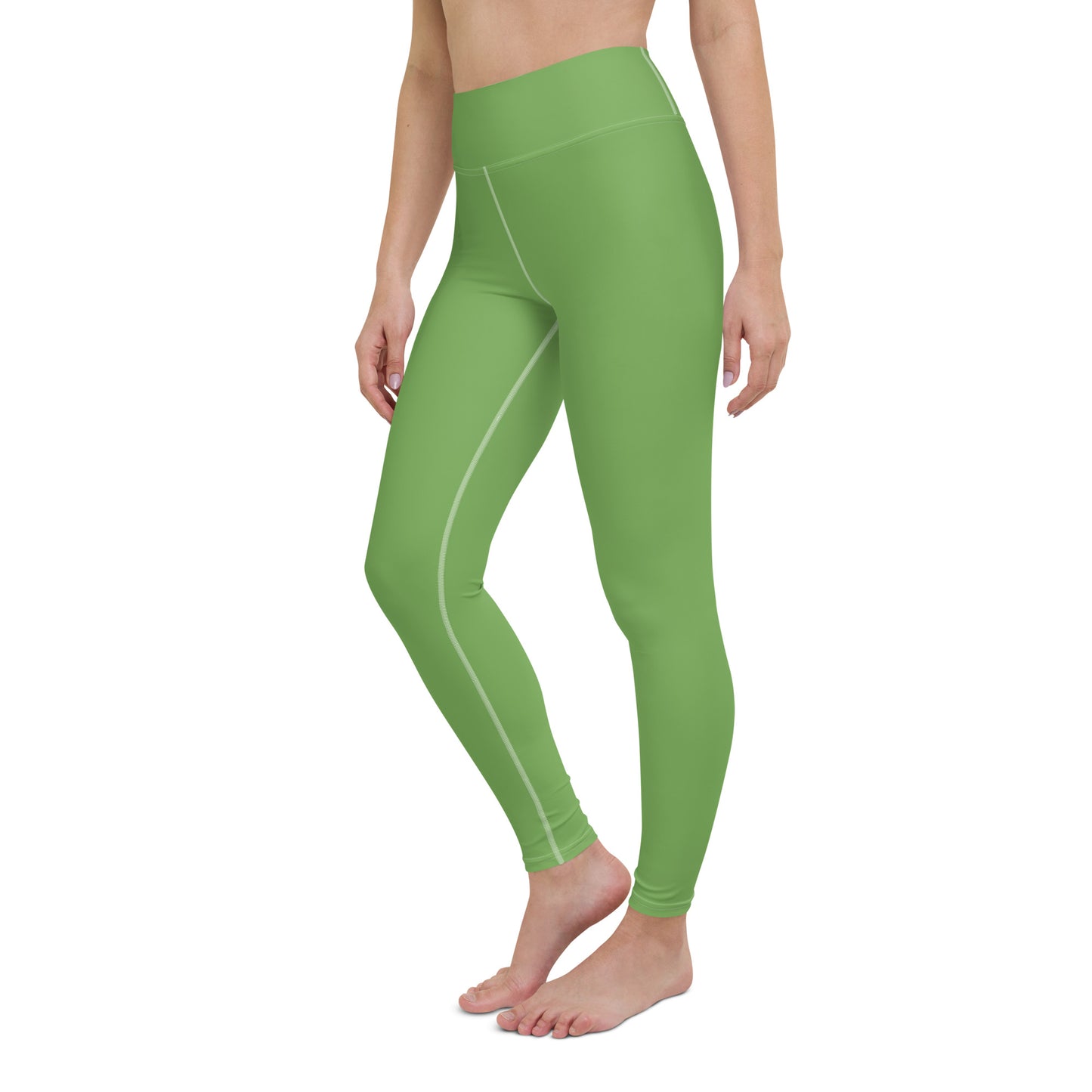 Leggings Verde de yoga con bolsillo