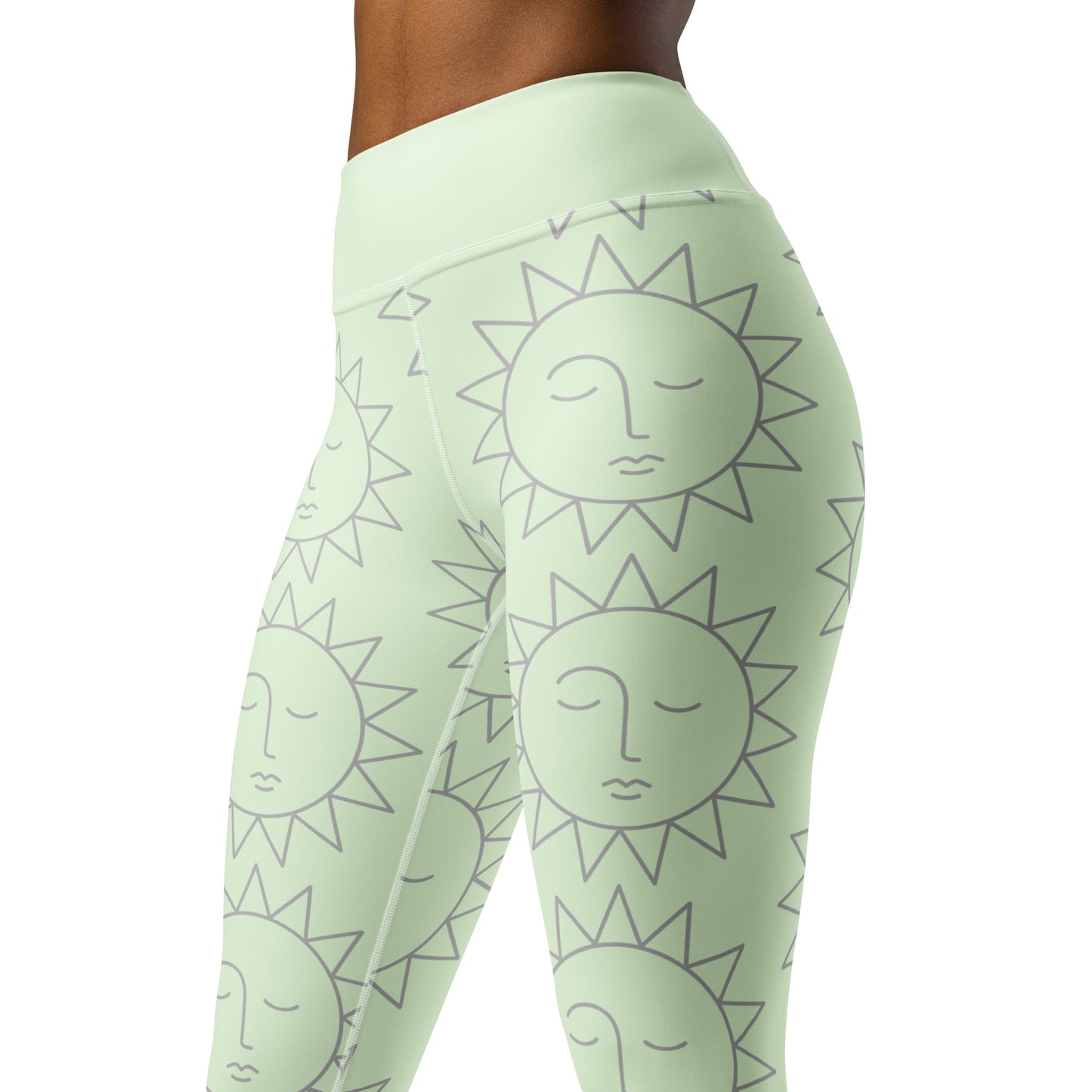 Leggings Sol Verde Panache de yoga con bolsillo