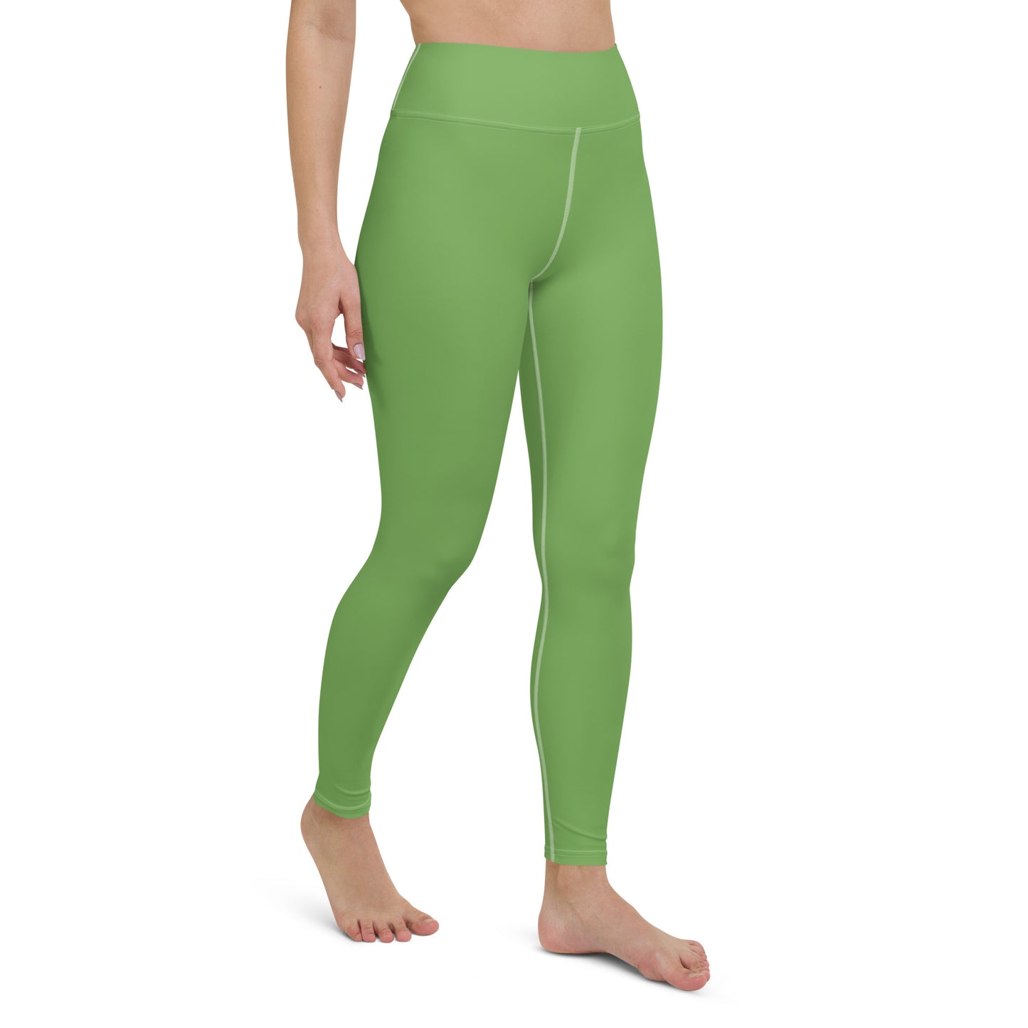 Leggings Verde de yoga con bolsillo