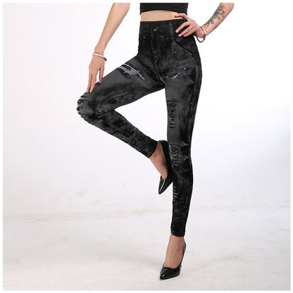 Leggings Efecto Jeans Mujer | Uso Diario · 8 Diseños Disponibles