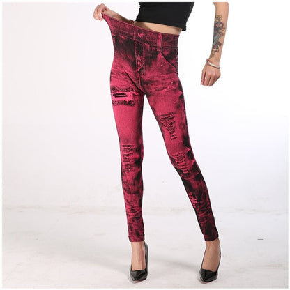 Leggings Efecto Jeans Mujer | Uso Diario · 8 Diseños Disponibles
