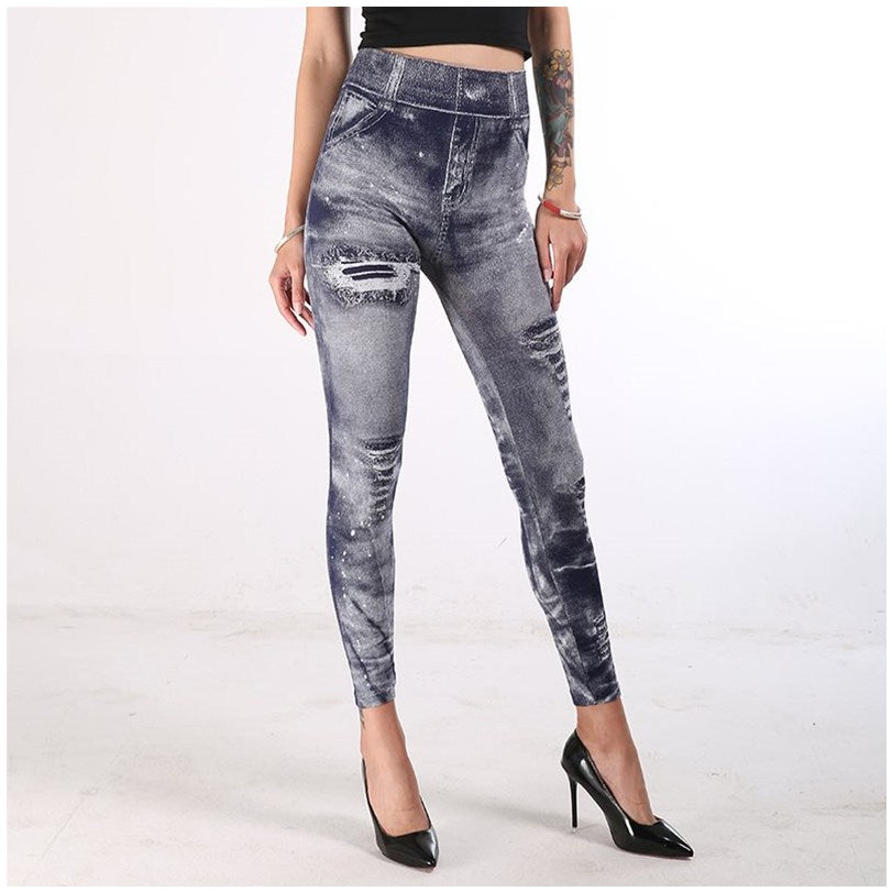 Leggings Efecto Jeans Mujer | Uso Diario · 8 Diseños Disponibles