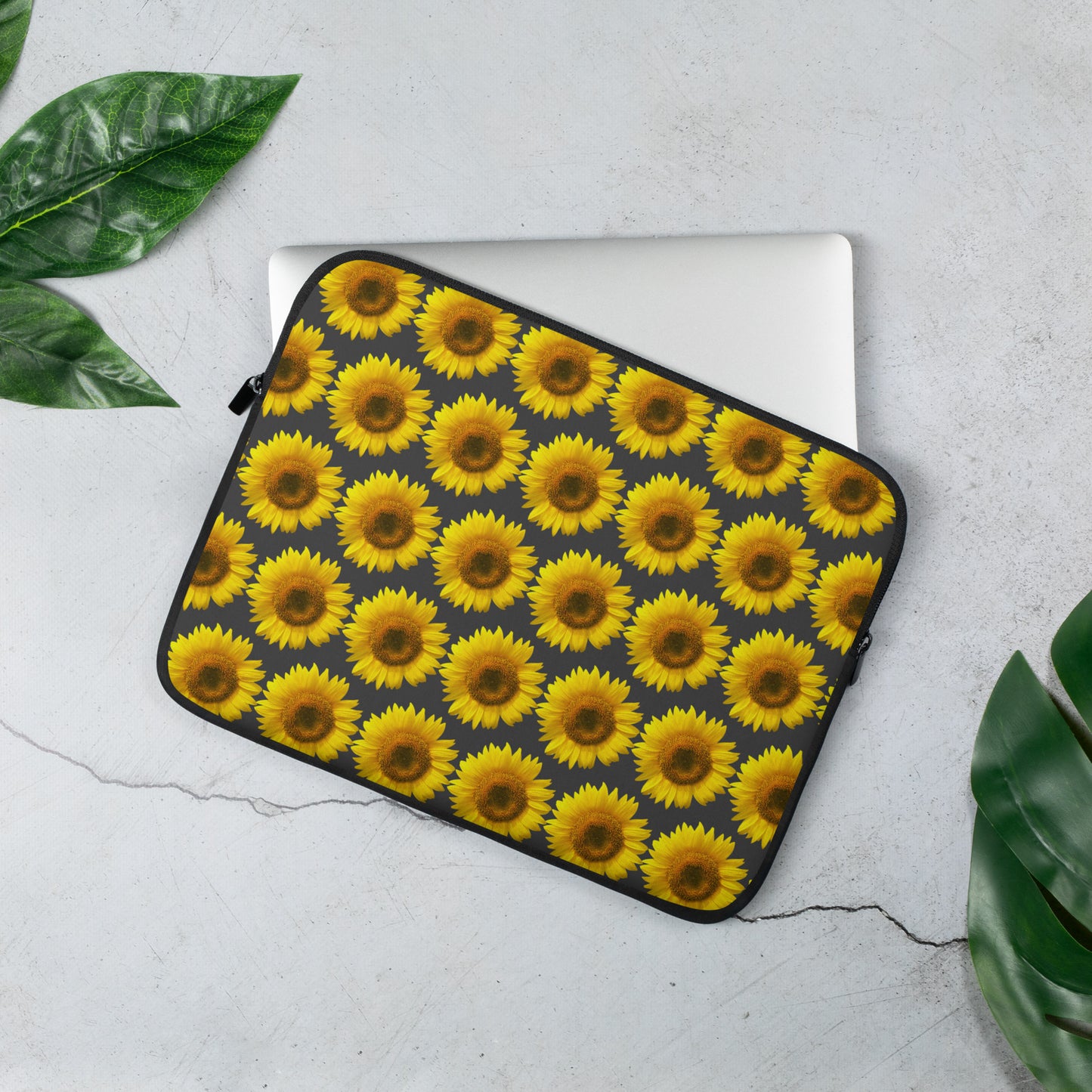 Funda para portátil girasoles