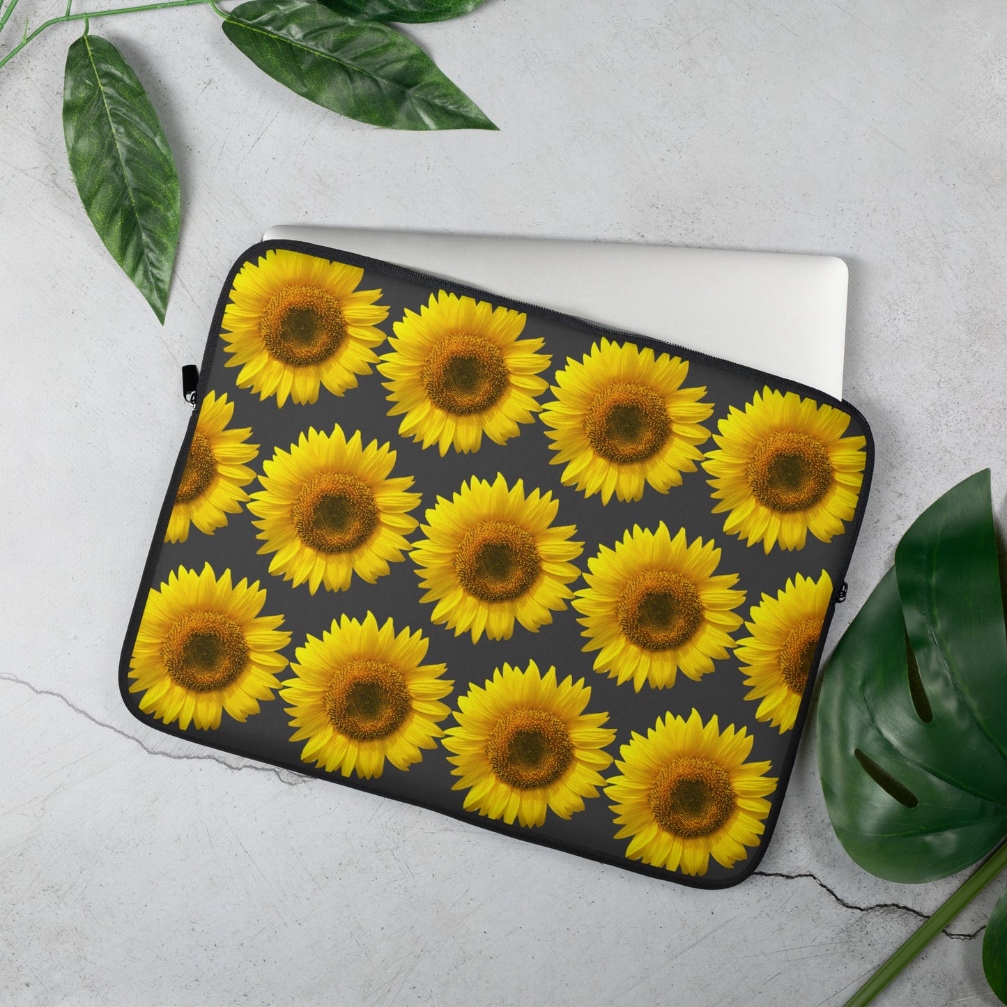 Funda para portátil girasoles