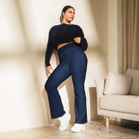 Leggings acampanados — Azul Marino