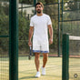 Pantalón corto de deporte — Azul Tropical — imagen generada con IA a partir de la foto real del producto