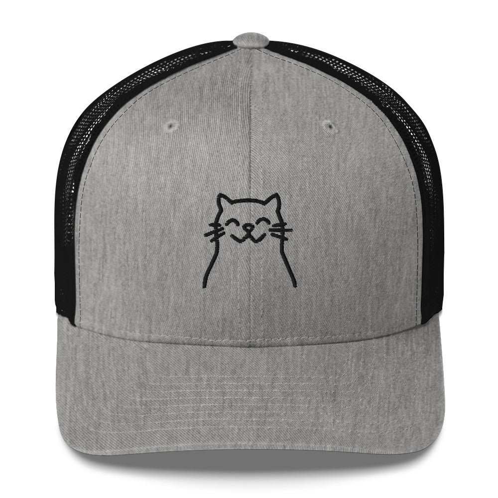 Gorra tipo trucker Gato Feliz