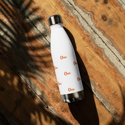 om stainless steel water bottle