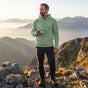 Sudadera con capucha Dark Sea Green — imagen generada con IA a partir de la foto real del producto