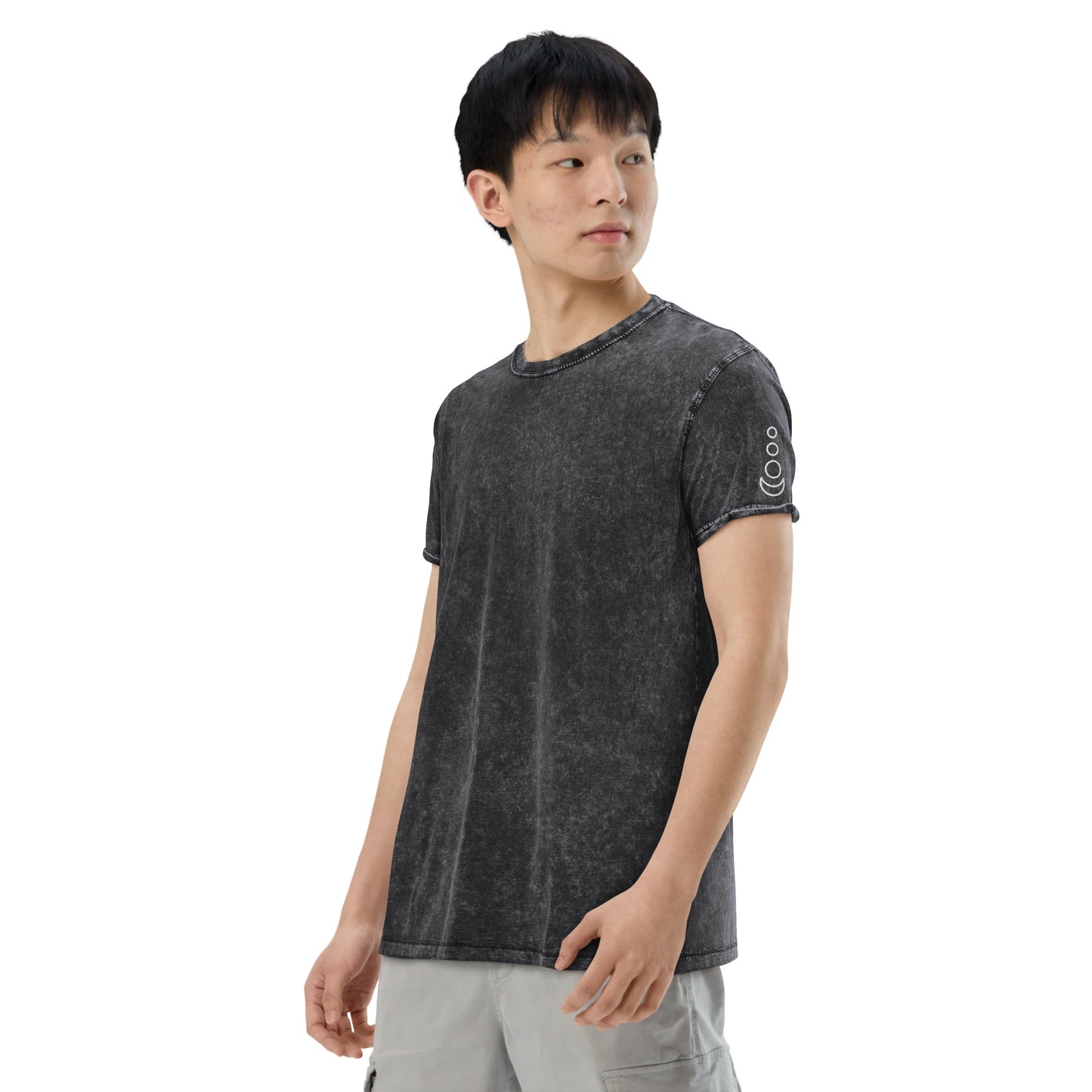 Zhao &gt; Essential Cotton Denim T-shirt | Soft and Comfortable