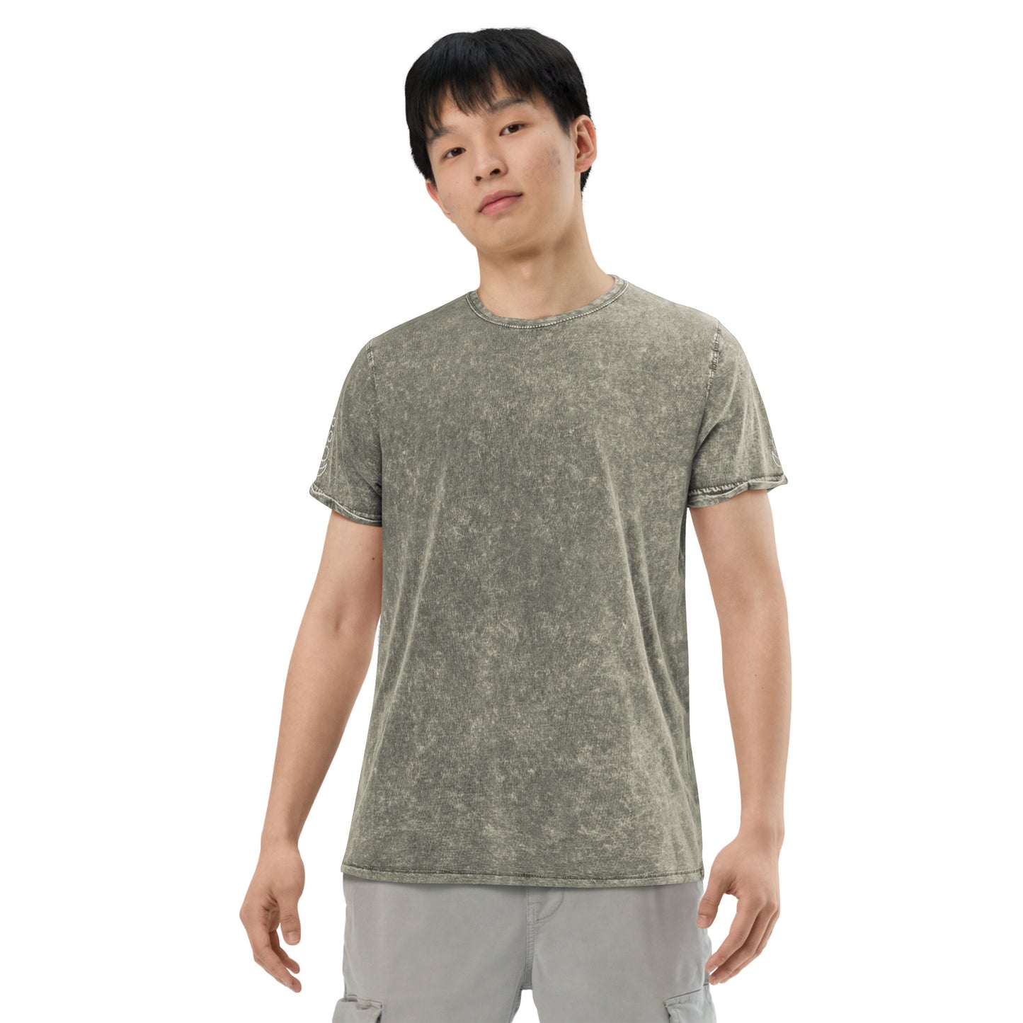 Zhao &gt; Essential Cotton Denim T-shirt | Soft and Comfortable