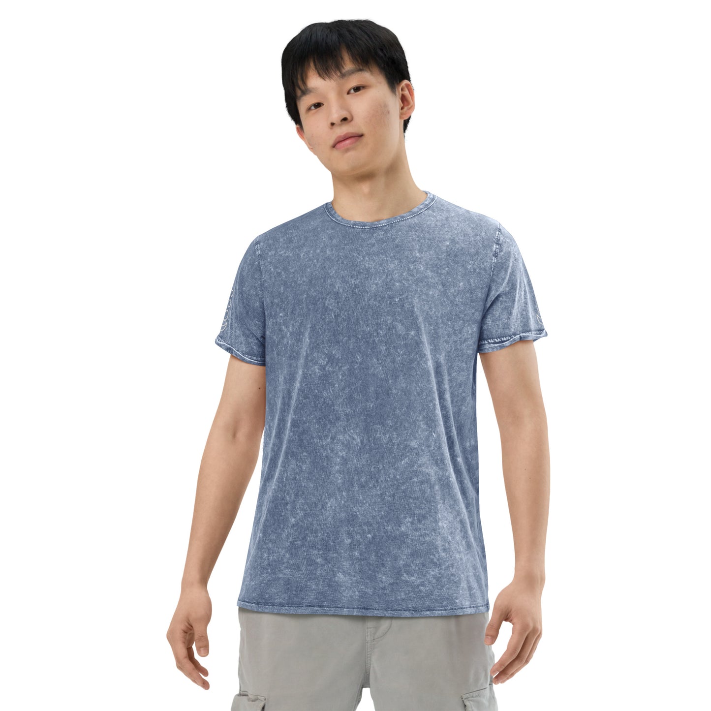 Zhao &gt; Essential Cotton Denim T-shirt | Soft and Comfortable