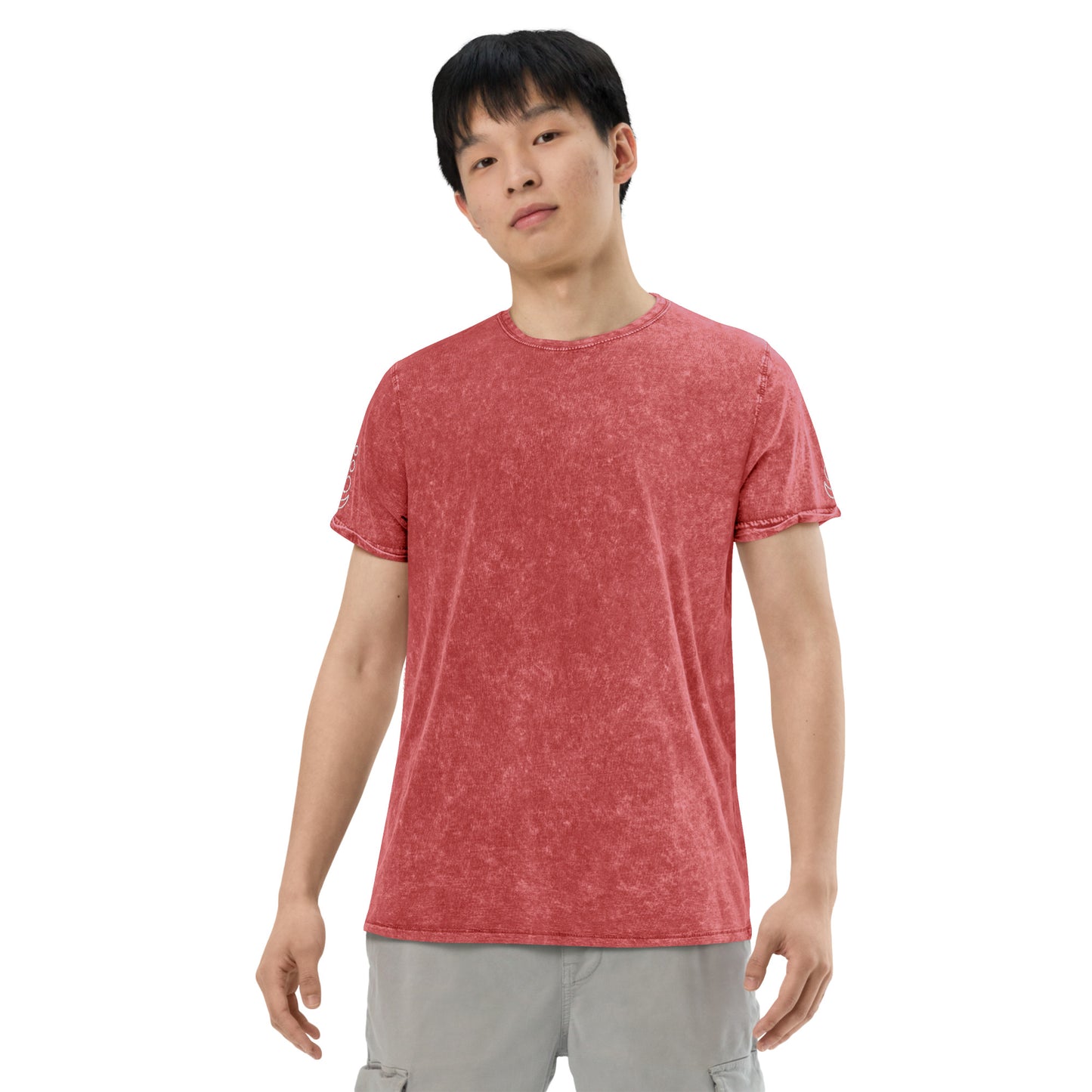 Zhao &gt; Essential Cotton Denim T-shirt | Soft and Comfortable