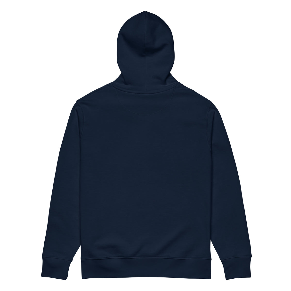 Sudadera con capucha Om mini bordada azul marino, espalda