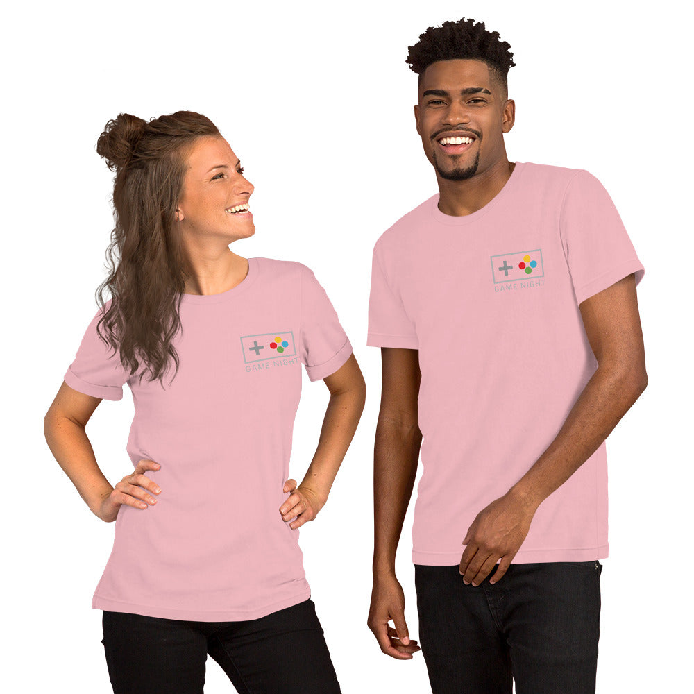 Camiseta Unisex "Game Night" – Suavidad, Comodidad y Estilo Gamer en Varios Colores