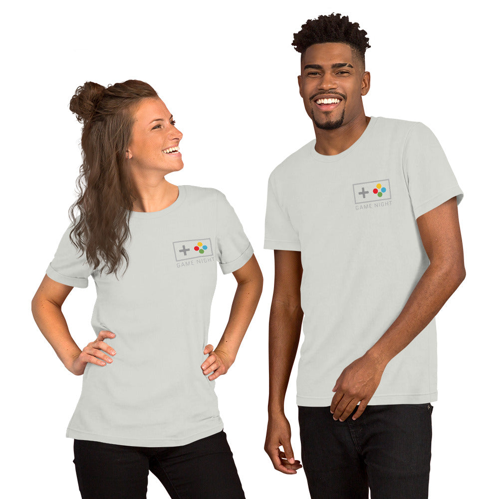 Camiseta Unisex "Game Night" – Suavidad, Comodidad y Estilo Gamer en Varios Colores