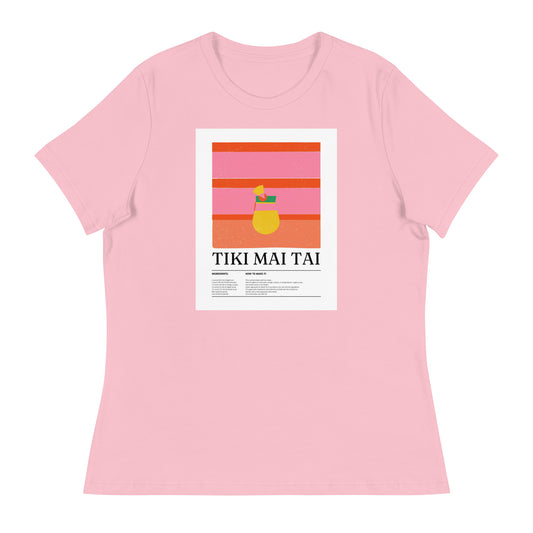 Camiseta 'Tiki Charm' - Mai Tai Inspiration