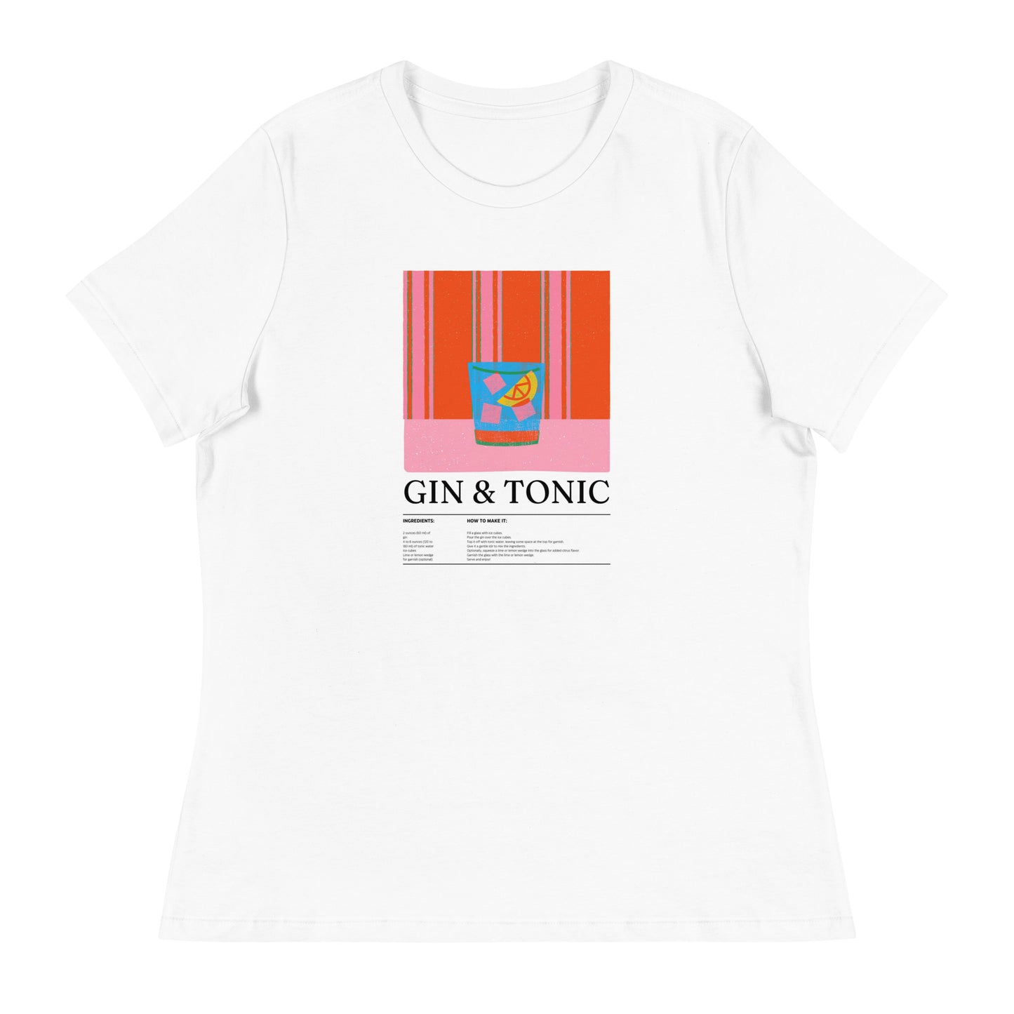 Camiseta 'Spirit & Style' – Gin & Tonic Edition